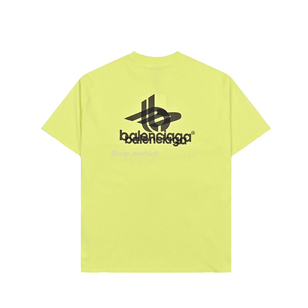 Balenciaga 23ss Tape Printed Overlapping T Shirt (8) - www.newkick.vip